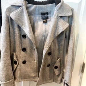 Herringbone Peacoat